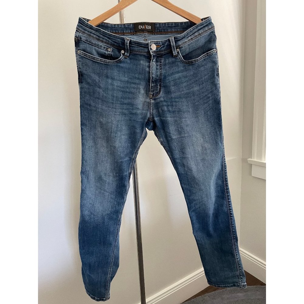 DU/ER (Duer) Mens Performance Slim Sz 34x30